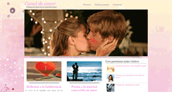 Desktop Screenshot of canaldeamor.com